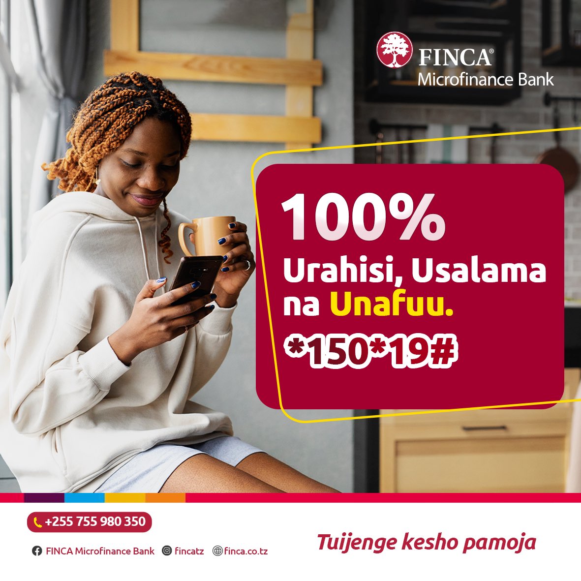 Kama jana timu yako imefungwa, basi leo usitoke nje kuepuka aibu ndogondogo.

Unaweza kulipia bili zako na kufanya miamala yote ukiwa ndani kwa kubonyeza *150*19#

#fincatz #fincamobile