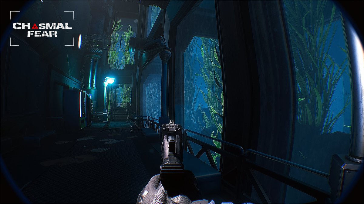 MystiveDev's tweet image. The Aqua Gardens of Magnus Underwater City! 
Huge, dangerous area filled with all sorts of mutants rushing at you when you least expect it.

Dare enter it solo or with a friend? 😈
P.S. "Co-op is probably easier" 👇
Nope. Difficulty gets multiplied. 😨

#horrorgame #coop