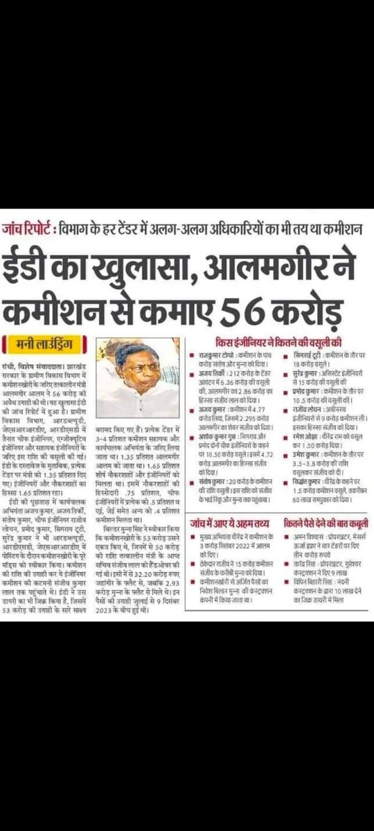 AjayKum96427922's tweet photo. Paisa ka kami hone par hum yuwaon ke bhawish ko bechna suru kar diye or in paison me JSSC ghotala ka paisa samil nahi hai.....
#abki_baar_jmm_saaf
#stop_jssc_cgl_result
@RahulGandhi 
@HemantSorenJMM 
@JmmJharkhand 
@yourBabulal https://t.co/a46Hhk06Cv