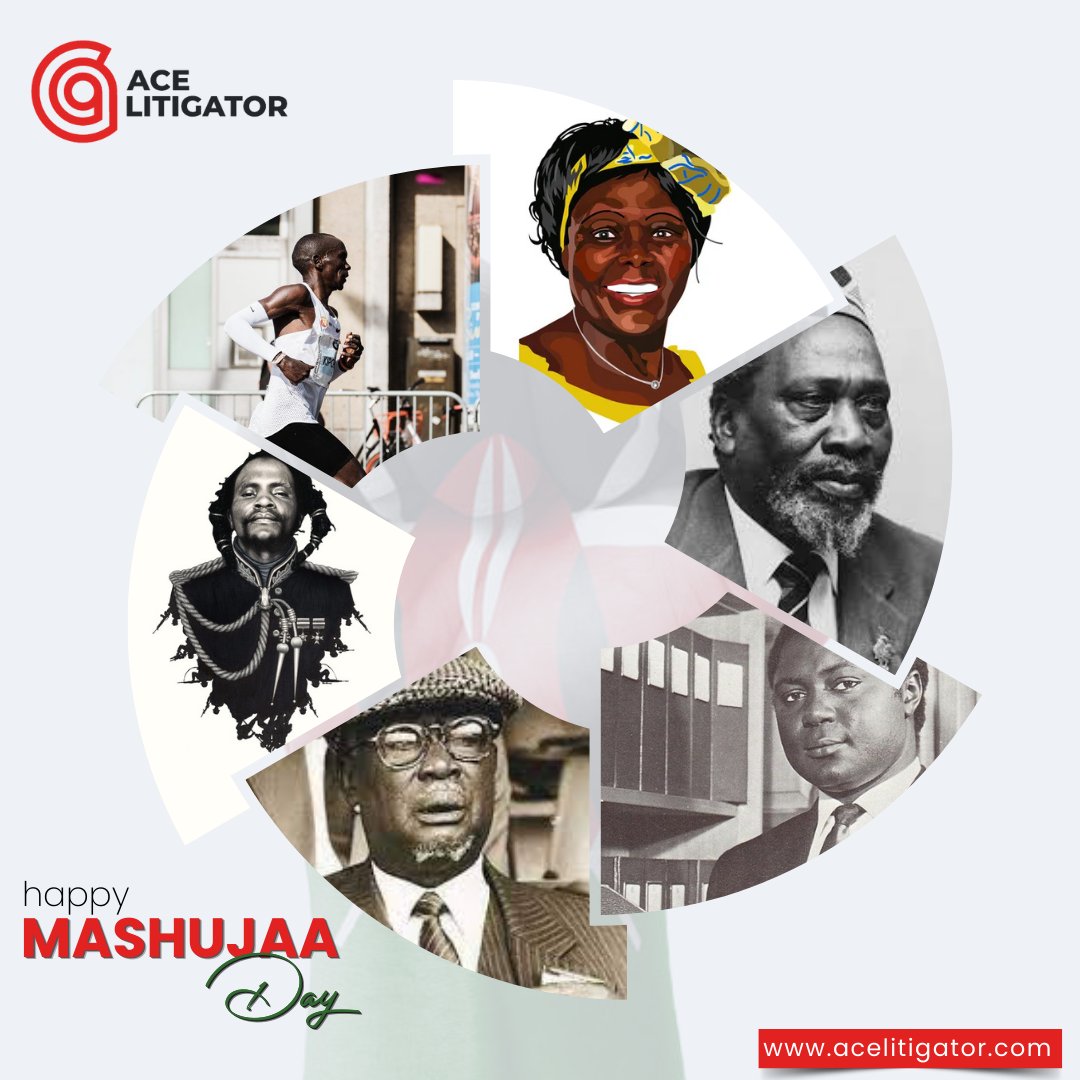AceLitigator's tweet photo. Our heroes' stories are etched in the annals of our history, inspiring us to be the best versions of ourselves.
Happy Mashujaa Day
#AceLitigator #MashujaaDay #CelebrationgOurHeroes #Kenya https://t.co/VRm6ICNqot