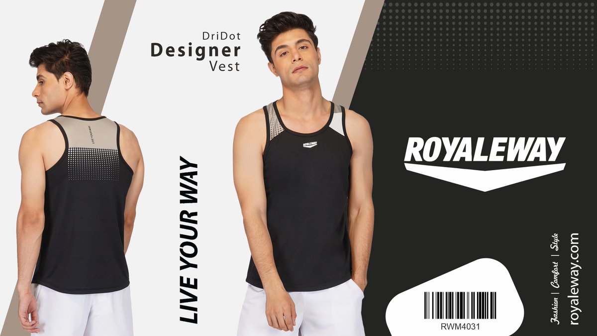 royaleway's tweet photo. DriDOT Designer Vest Apparel Men

Royaleway RW: Redefining Elegance in Apparel,Experience the Epitome of Elegance: Introducing Royaleway RW Apparel Brand! Discover a Symphony of Style and Quality Craftsmanship.

https://t.co/0j72KyPZtP

#royaleway #fashion #comfort #style #men https://t.co/gyySgpzKM1