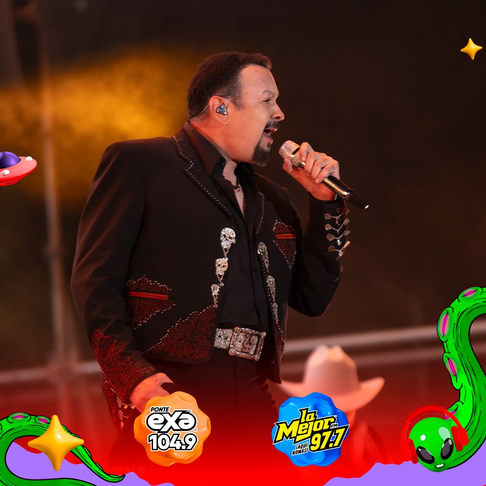 ExaFM's tweet photo. 🎤 ¡ #PepeAguilar hizo vibrar el escenario en #ColgateMultiverso con su imponente voz! 🌟 ¿Cuál fue tu canción favorita de su presentación?👏🤩🔥 https://t.co/ouIqD8dkWs