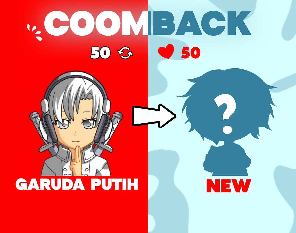 GARUDA_PUTIH_'s tweet photo. Halooo semuaaa aku kembali lagi dengan tampilan baruu ~ bantu Garuda Putih combek yaaa untuk nge unlock character Garuda putih yuk
Bantu Garuda Putih Coomback lagi yaaaa.......
β₯οΈ& π are appreciated~
#yutuber #garudaputih #coomback #tiktokindonesia #Vtubers #VtuberID https://t.co/07cx0tgPbo