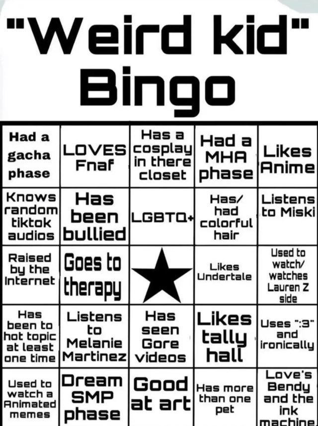 This weird kid bingo sucks ass how tf is having more than 1 pet weird?☠️