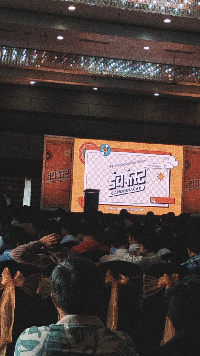 Anyone at Devfest? 
<a href="/GDG_Gandhinagar/">GDG Gandhinagar</a> 

<a href="/YASH53106824/">Y A S H _</a> <a href="/YTheallrou88444/">yatin theallrounder</a> <a href="/Abhishek26gupta/">Abhishek</a> <a href="/dishantkv981/">XeroLite(CyberSecurity)</a>