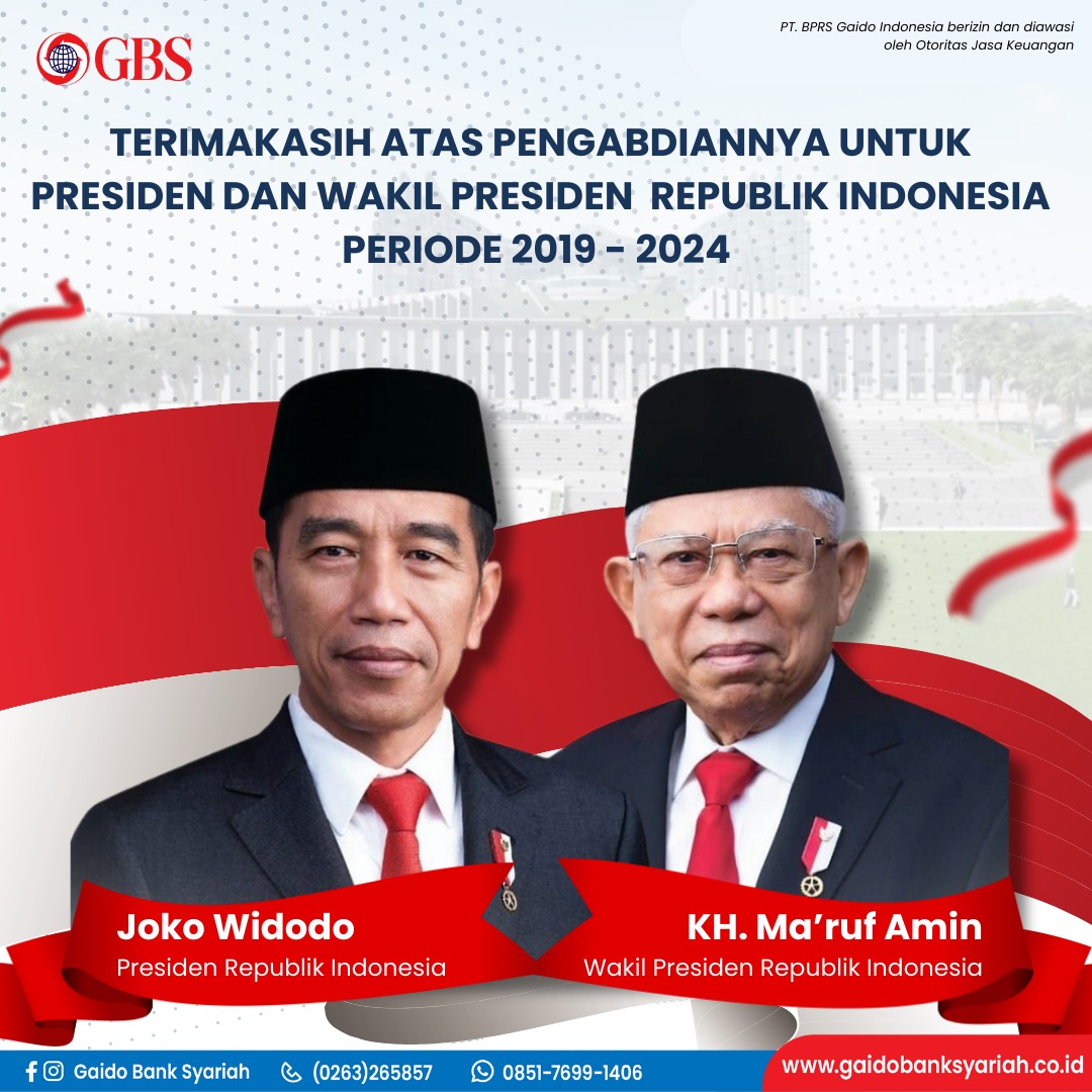Terimakasih kepada presiden Jokowi dan wakil presiden prof Dr KH Maruf Amin yang telah memberikan karya nyata sehingga Indonesia saat ini
