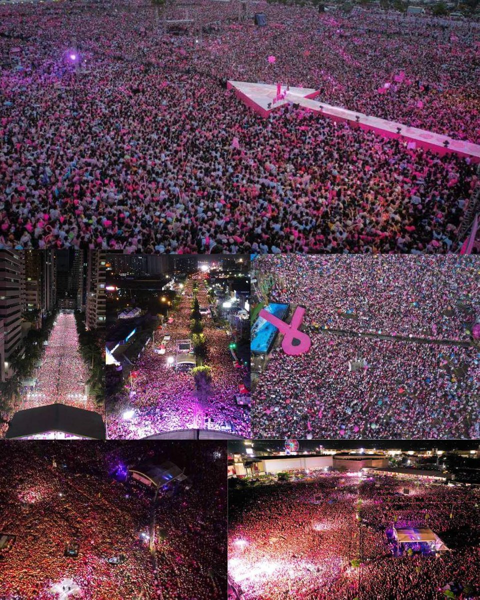 Buloy1845's tweet photo. Bakit maraming kalabang politiko ang bumibisita at nagpapa-picture kay VP Leni Robredo ngayon? 

Let these drone shots tell you why. 
Wala sila nito.

Yung UniTeam kasi na sinamahan nila noon, watak-watak na. Yung organic na mga kakampinks, buo pa rin.

ctto: from EfBe https://t.co/Z6fW3fMEgM