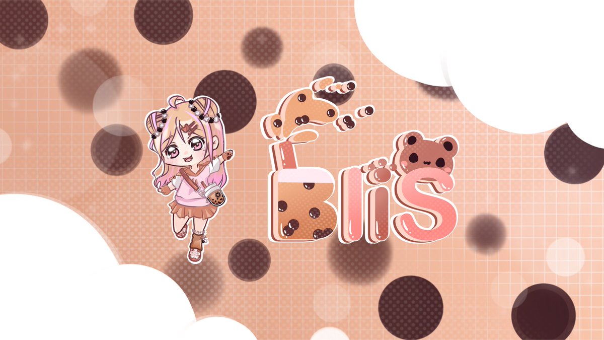 BliS_629's tweet photo. I made myself a logo :3 I’m very proud of it!

#LogoDesign #BliS #boba #bear #art https://t.co/JSPq8i5NU4