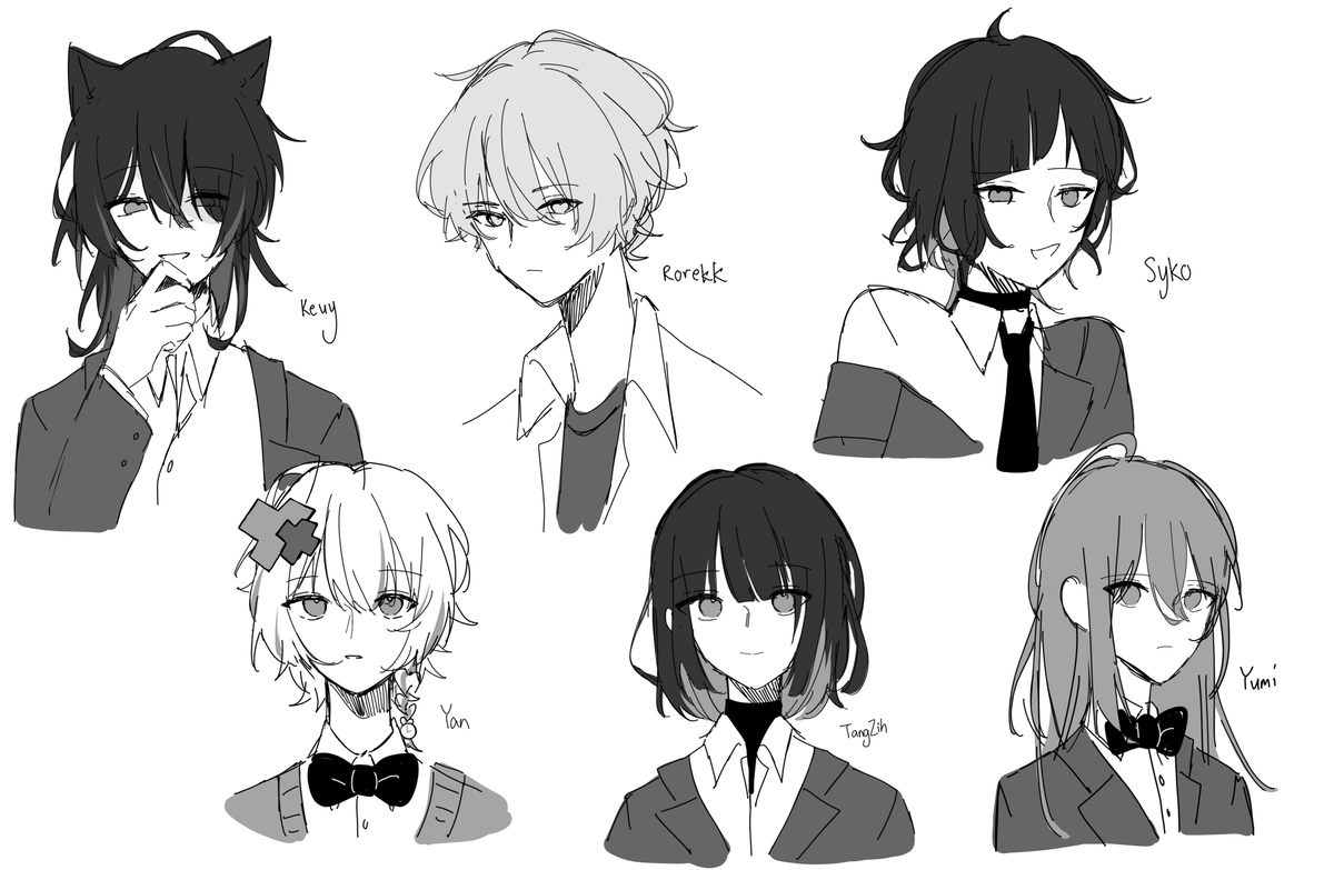 non_yobu's tweet photo. [WORK] I sang. did designs &amp; base colours, assisted with line and render &amp; also did animation for cb team fr's #KACBY2 entry !!!!🎭 

Also some concept sketches done for our lore/ interpretation! ⬇️
https://t.co/gM8LBkDugi
 
#歌ってみた #youtaiteworks #yobutaite #yobuart #yobumv https://t.co/WOXksKXwT0
