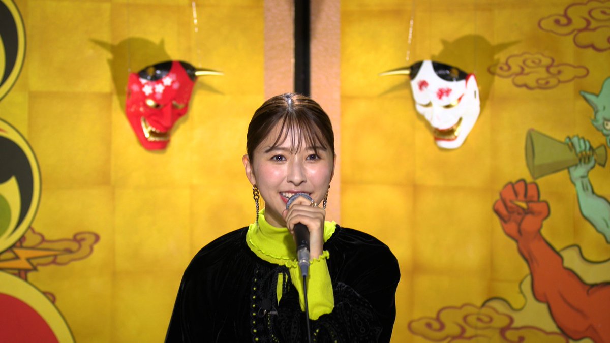 oni_renchan's tweet photo. 今夜7時からは
#千鳥の鬼レンチャン 🐣

#ももいろクローバーZ #玉井詩織 さんが
1人では初めて挑戦⚡️⚡️

前回のタッグモードでは
7レンチャンだった雪辱を晴らすべく
リベンジ🔆❗️

しおりんの歌声を楽しめるのは
今夜7時から #フジテレビ です🌻🟡

#千鳥 #かまいたち #ダイアン
#ももクロ #しおりん https://t.co/HK58kclwVJ