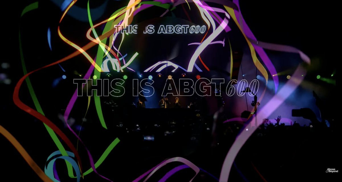 So we begin... #ABGT600 ❤️
<a href="/aboveandbeyond/">Above & Beyond</a> have just taken to the stage. Stick around for two hours of fresh music: aboveandbeyond.ffm.to/abgt600stream.…