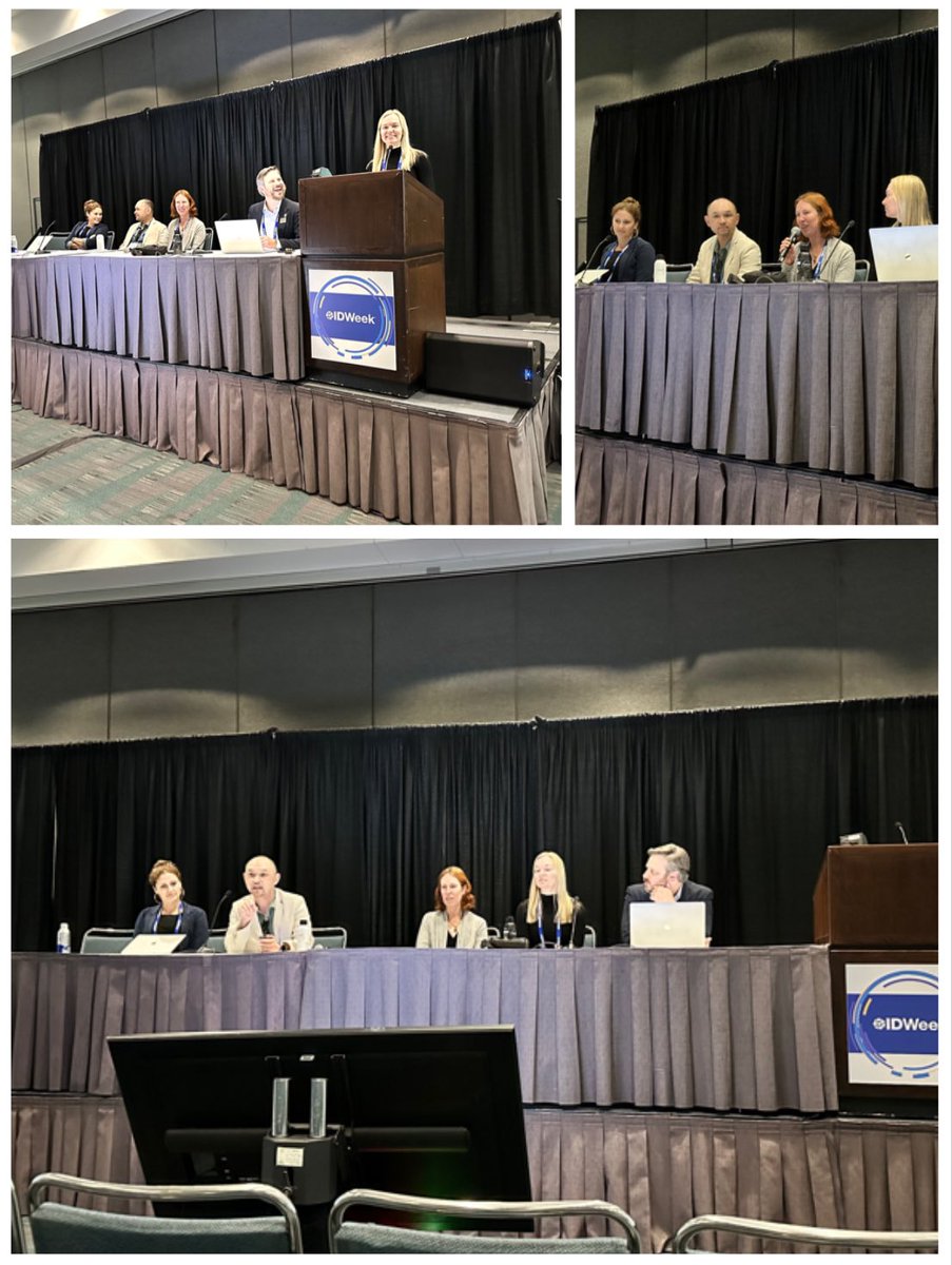 Incredible interactive panel discussion on mid-career burnout to close out <a href="/IDWeekmtg/">IDWeek</a> 2024! So grateful to the panelists for their raw &amp; open insights &amp; audience for discussion of how we continue to move forward addressing this in ID. #IDWeek2024 @PaulPottingerMD <a href="/domkchan/">Dom Chan</a>