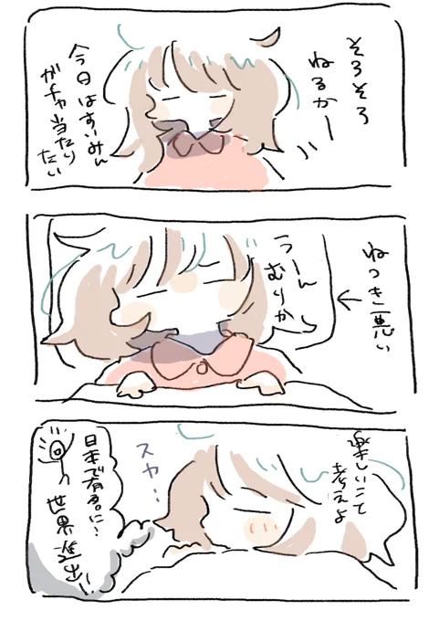 眠れない時はとりあえず 