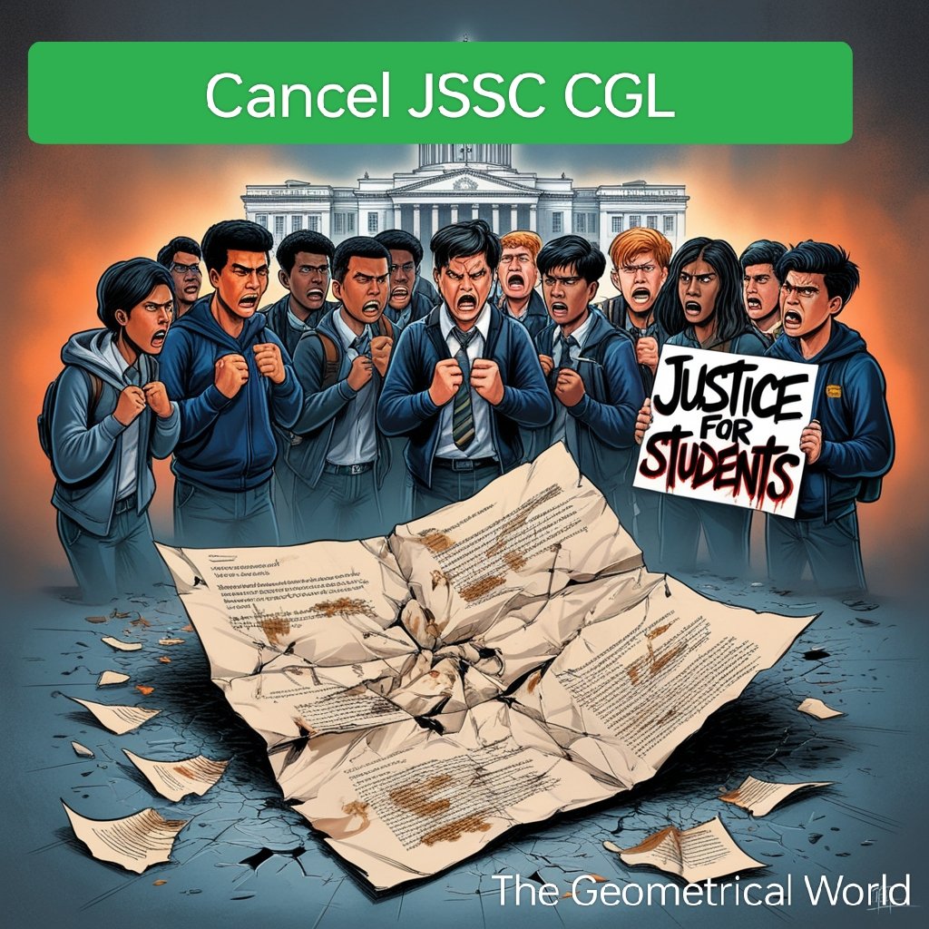 Meraj_rt's tweet photo. #stop_jssc_cgl_रिजल्ट
#jssc_रद्द_मतलब_रद्द 
युवाओं के भविष्य के साथ खेलना पड़ेगा महंगा... Exam रद्द करो मतलब रद्द करो..
@HemantSorenJMM @AmbaPrasadINC @INCIndia @JmmJharkhand @JharkhandCMO @IrfanAnsariMLA @Alamgircongress @newsranchi @JharkhandNewsEx @TheLallantop https://t.co/8eULIHshgv