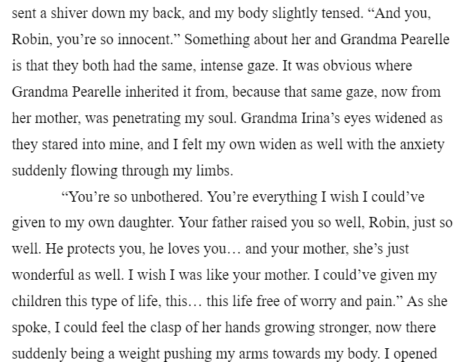th3postmortem's tweet photo. robin getting traumadumped on by her great great great grandma that she barely fucking knows

#thedevilsagenda #oc #originalcharacter #writing https://t.co/1EXgaCY5KH