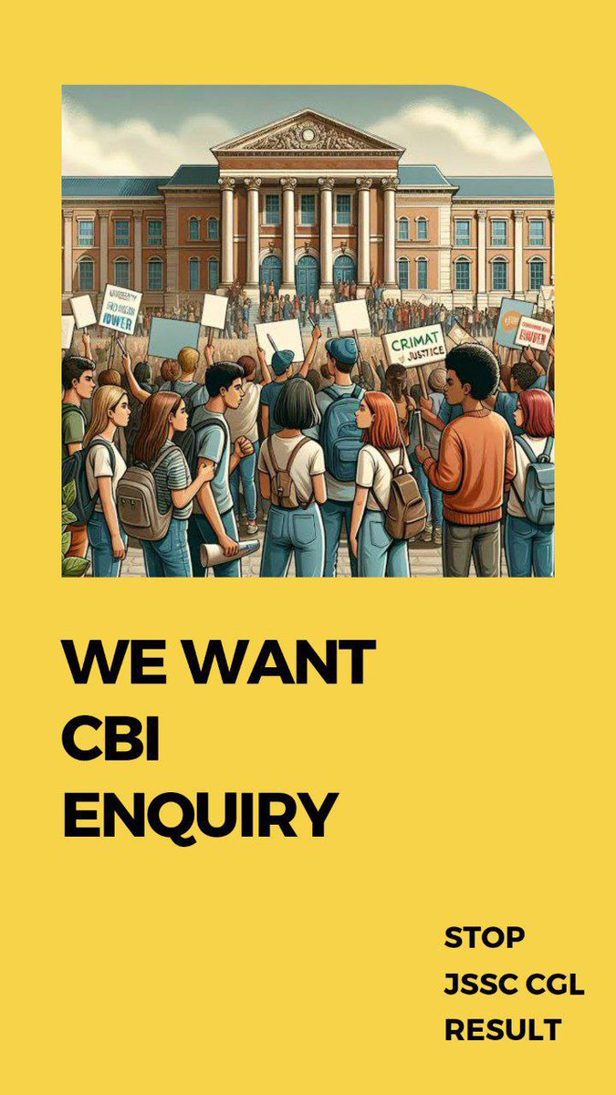 Meraj_rt's tweet photo. #stop_jssc_cgl_रिजल्ट
#stop_jssc_cgl_रिजल्ट https://t.co/bg2AGwYkp8