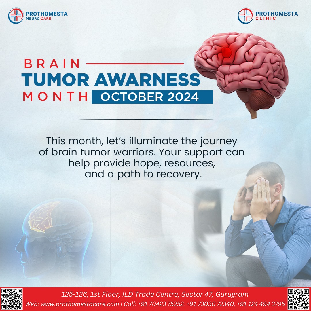 Prothomesta_NC's tweet photo. October is Brain Tumor Awareness Month.  We're committed to providing hope, resources, and support for those affected. Together, we can make a difference. 🧠🎗️
 #BrainTumorAwareness #Neurocare #Prothomesta #ProthomestaCare #DrBiplabDas #BreakTheStigma #ProthomestaNeurocare https://t.co/0Z8Ieiut6Y
