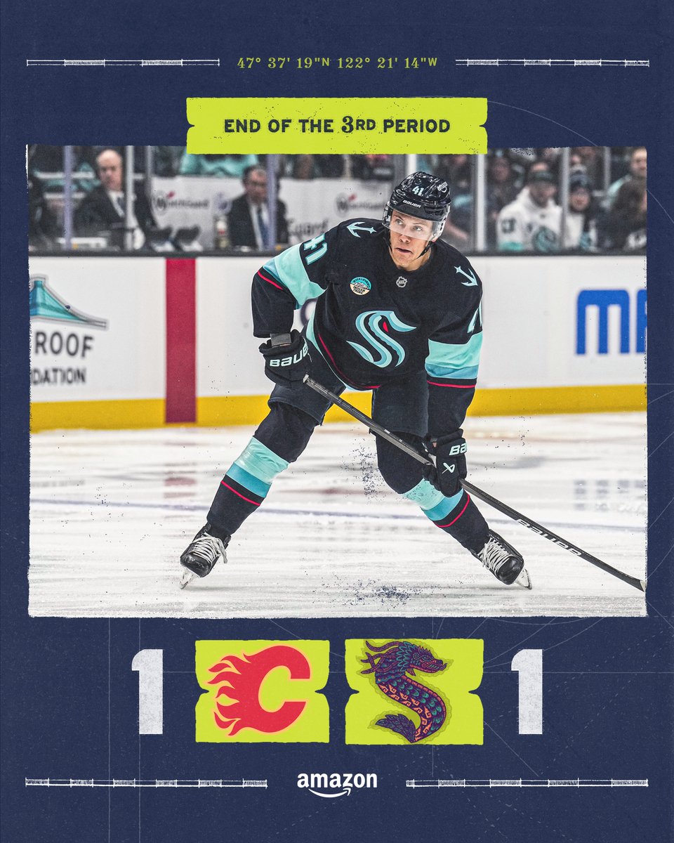 SeattleKraken's tweet photo. SATURDAY NIGHT OT HOCKEY!!!! https://t.co/oXBLjheExc