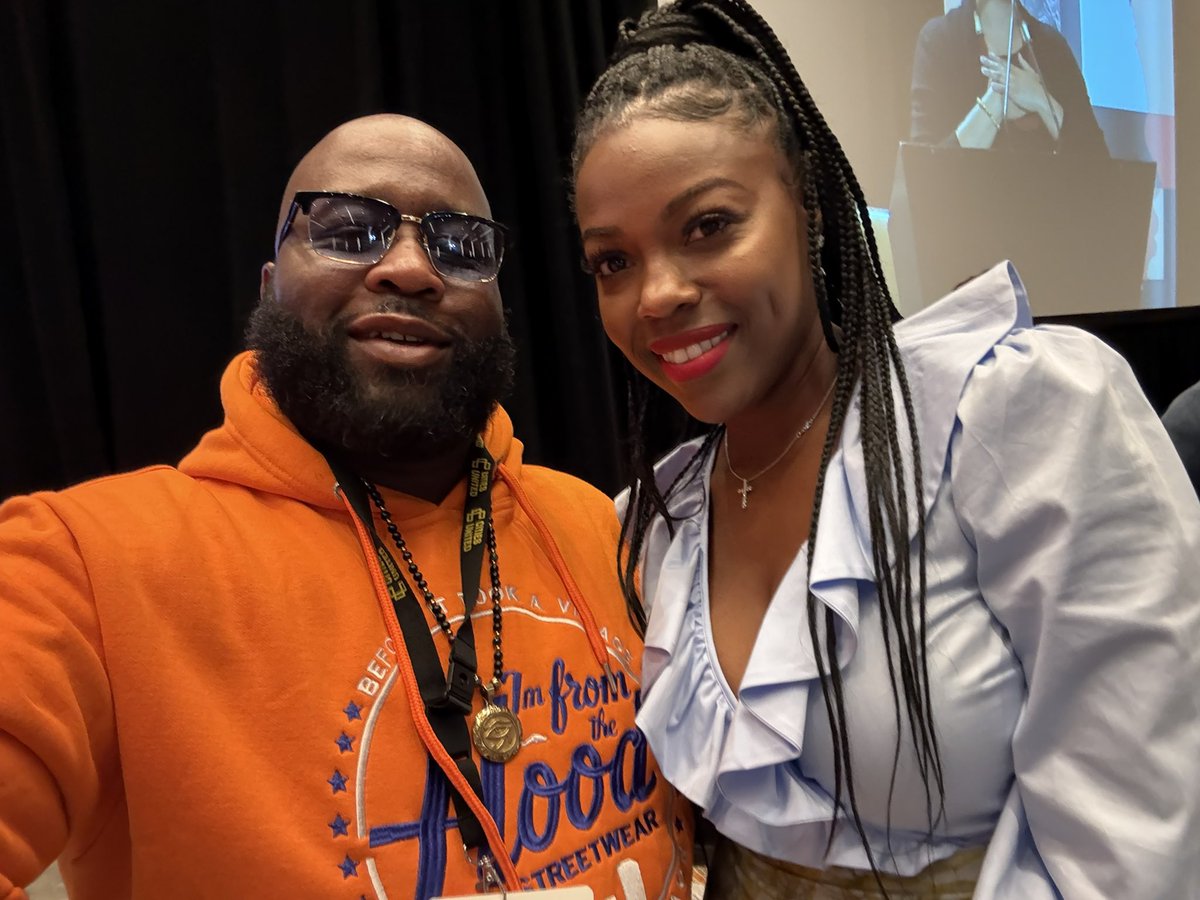 Had the chance to meet Young Dolph wife Mia Jaye.. She is a phenomenal Sista!!