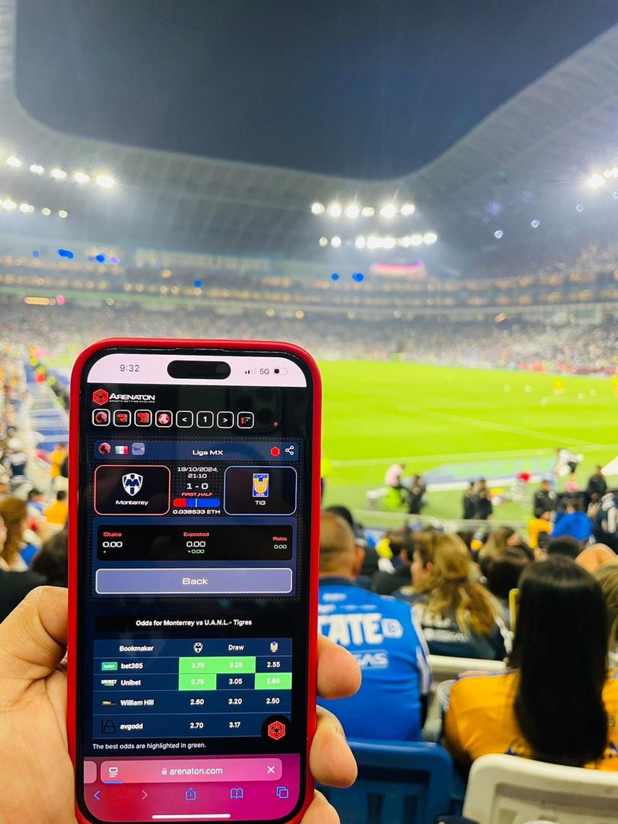 ArenatonVUND's tweet photo. ⚽ Monterrey 🔴 VS 🔵 U.A.N.L.- Tigres
⚔️ Mexico: Liga MX - Apertura
💰 Pool: 0.038532061783729793 $ATON | $ETH
Forecast, Profit & Share in #Arenaton's Success!
✅ Parimutuel odds
✅ 100% Commissions to $ATON Holders
✅ Fair & Transparent
Get an instant airdrop with X! Stake $ETH, earn $ATON, and join the #DeFi revolution.
https://t.co/XcByoKeHf2
#SportsForecasting #Crypto #DeFi #Web3 #PassiveIncome #monterrey #uanltigres #ETH #Blockchain
