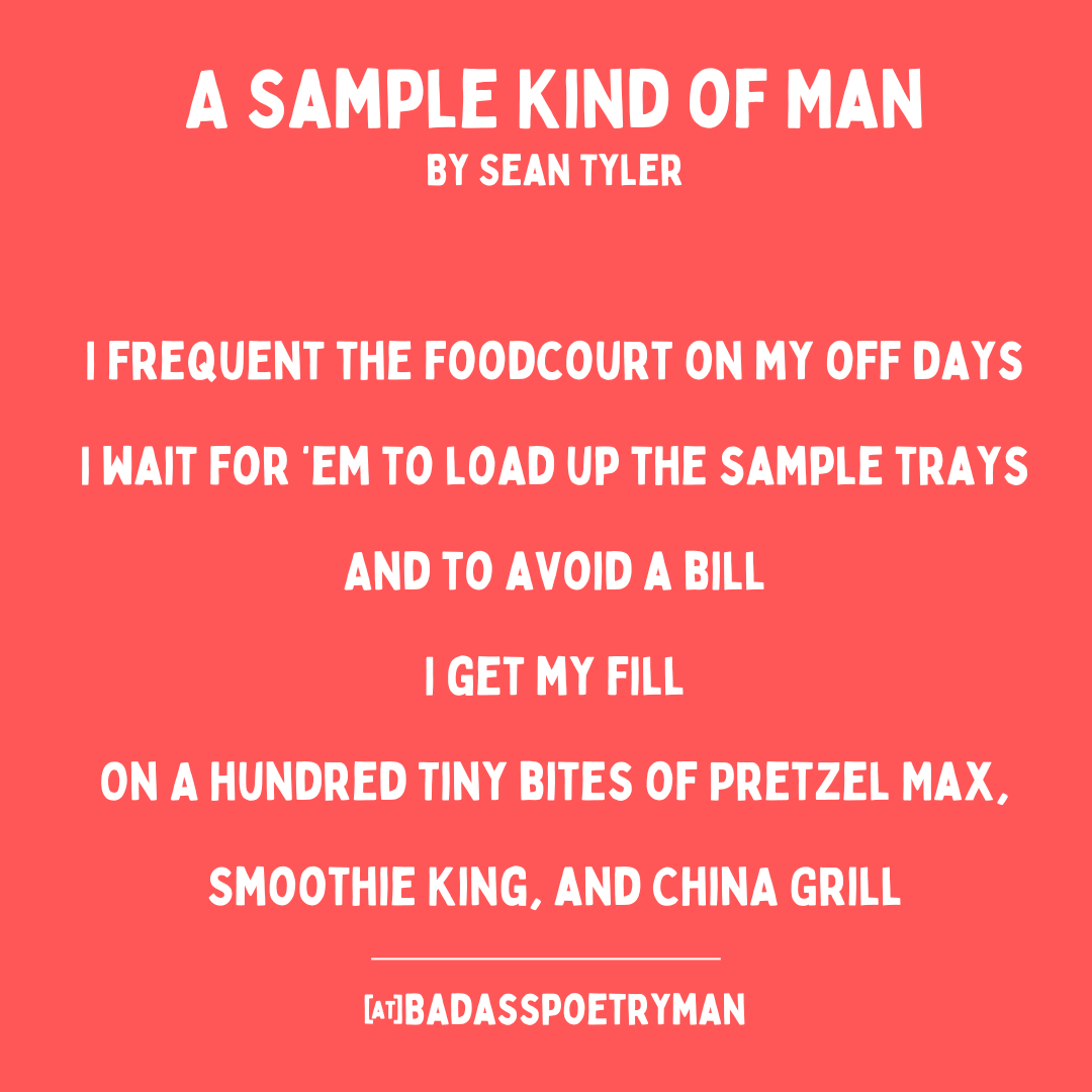 SeanTExperience's tweet photo. between the fight club meetings, yes, I write poetry... https://t.co/LsOXhtr75e