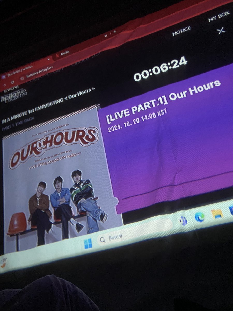 #INAMINUTE #OurHours 🤗 lest go 🥳