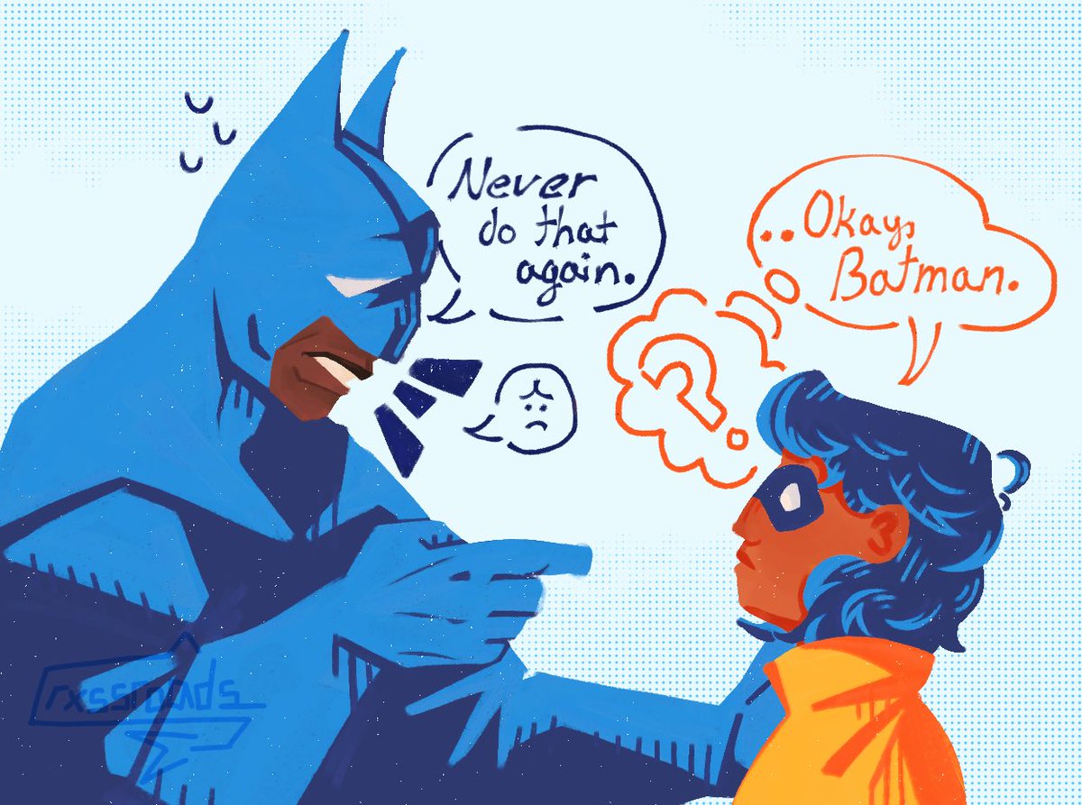 _crxssroads_'s tweet photo. panel redraw !!!!!! i love this one it’s so so cute :3

#batman #robin #jasontodd #brucewayne https://t.co/mptas0skbY