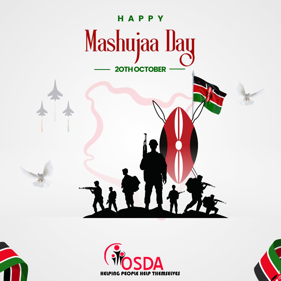 OSDAFRIK's tweet photo. 🇰🇪 Happy Mashujaa Day!
Today, we celebrate the heroes who have shaped Kenya's history and continue to inspire positive change. At OSDA, we honor the spirit of resilience and dedication in building stronger, self-sustaining communities.
#MashujaaDay #OSDAInAction #KenyaHeroes https://t.co/xCpcvUam7Z