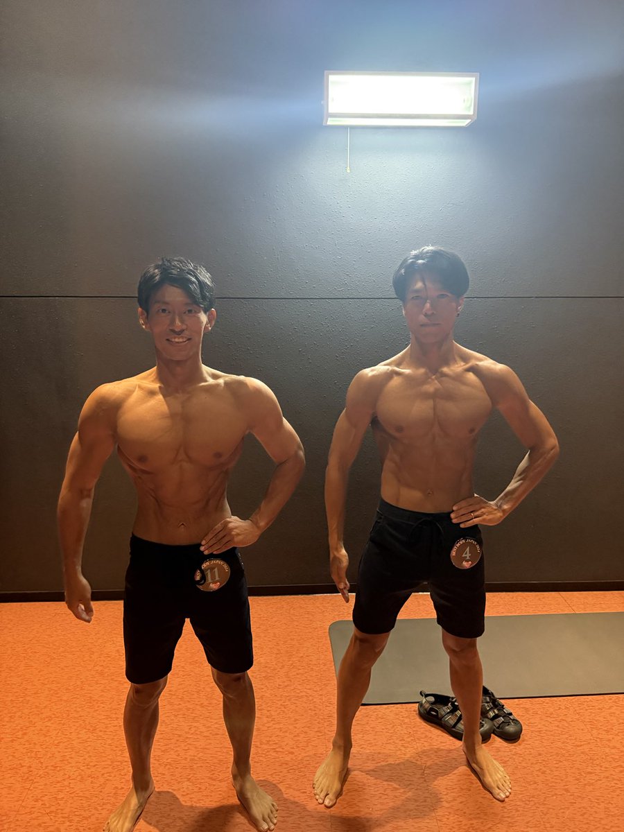 二人とも決勝戦進出！！

#UZUMAKIベストボディへの道