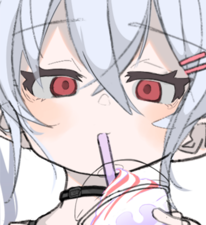 あんまり塗り複雑じゃないけど描いたやつで顔好き 