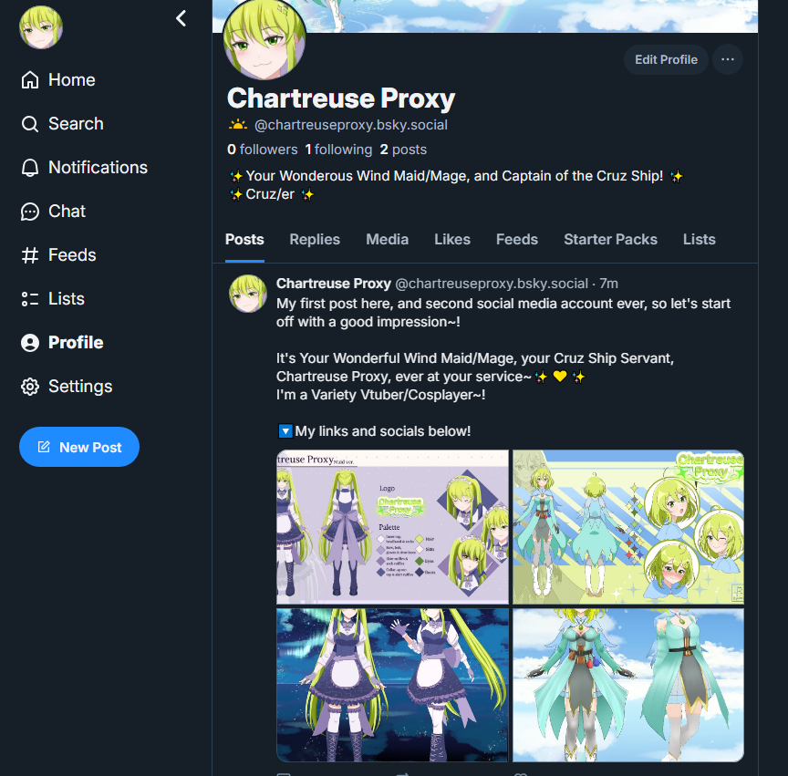 ChartreuseProxy's tweet photo. With the recent changes here, I guess I'm finally making the big leap and making my second ever social media account.

I have no idea how active I'm even going to be on it, but at least for this website here, I don't think I'll be posting much more.

Thanks for the memories~!✨💛 https://t.co/oH4D8jBGvN