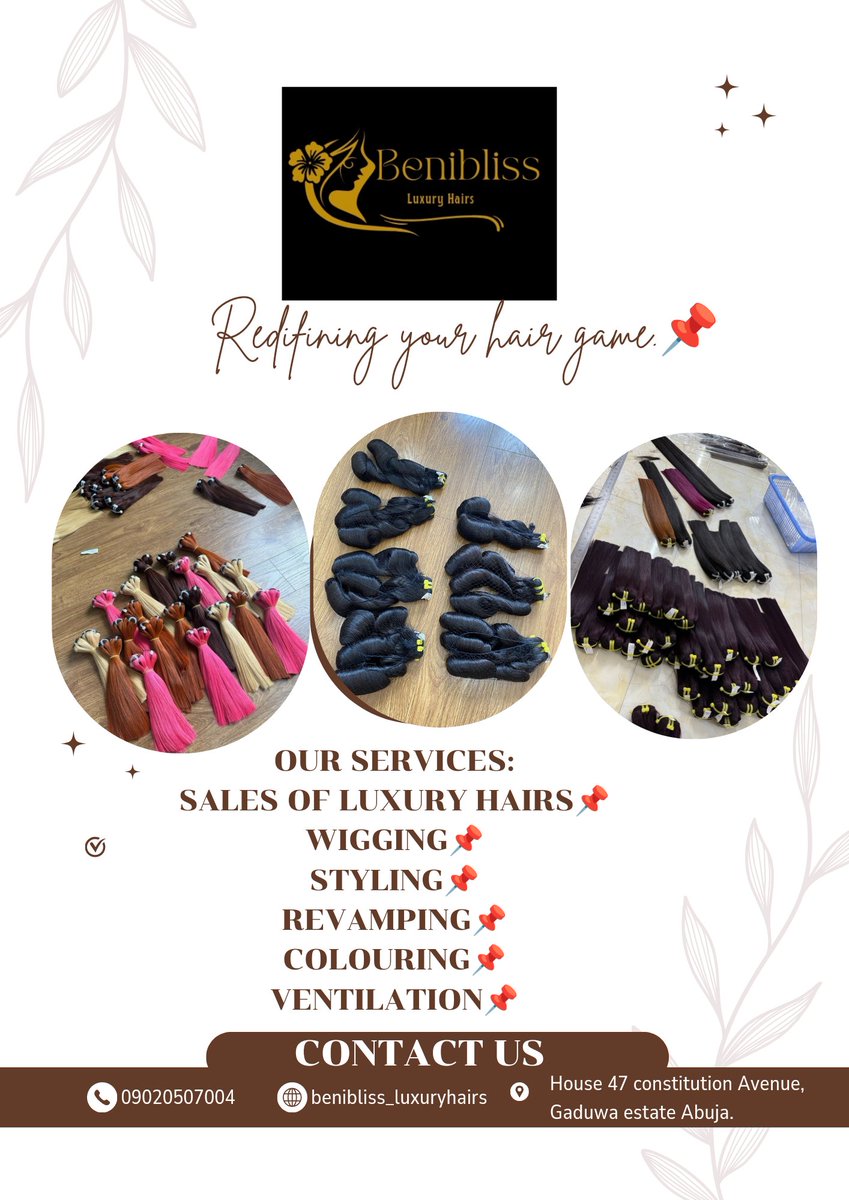 blesyn_ofem's tweet photo. Best plug 📌📌📌

 #abujahairseller #abujabusiness #pixiehair #bonestraight #vietnam #wigs #bundle #friendlyᥫᩣシ #lebokufestival2024 #fypシviralシ2024 #gistlover #wike #fubara https://t.co/kBiWoxVZTw