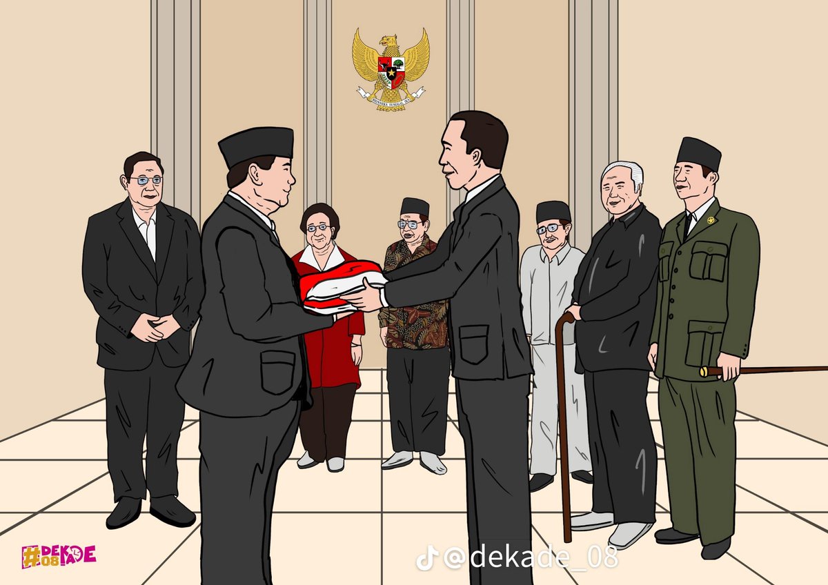 Transisi berjalan mulus, dari Jokowi ke presiden terpilih Prabowo Subianto.

Maju terus  menuju Indonesia Emas🇮🇩

#TerimaKasihKominfo

#bersamadalamperbedaan #ButuhKeamananAutoBlocker #PastiBeneranAman  #Timnasday Rp 1 bingxue