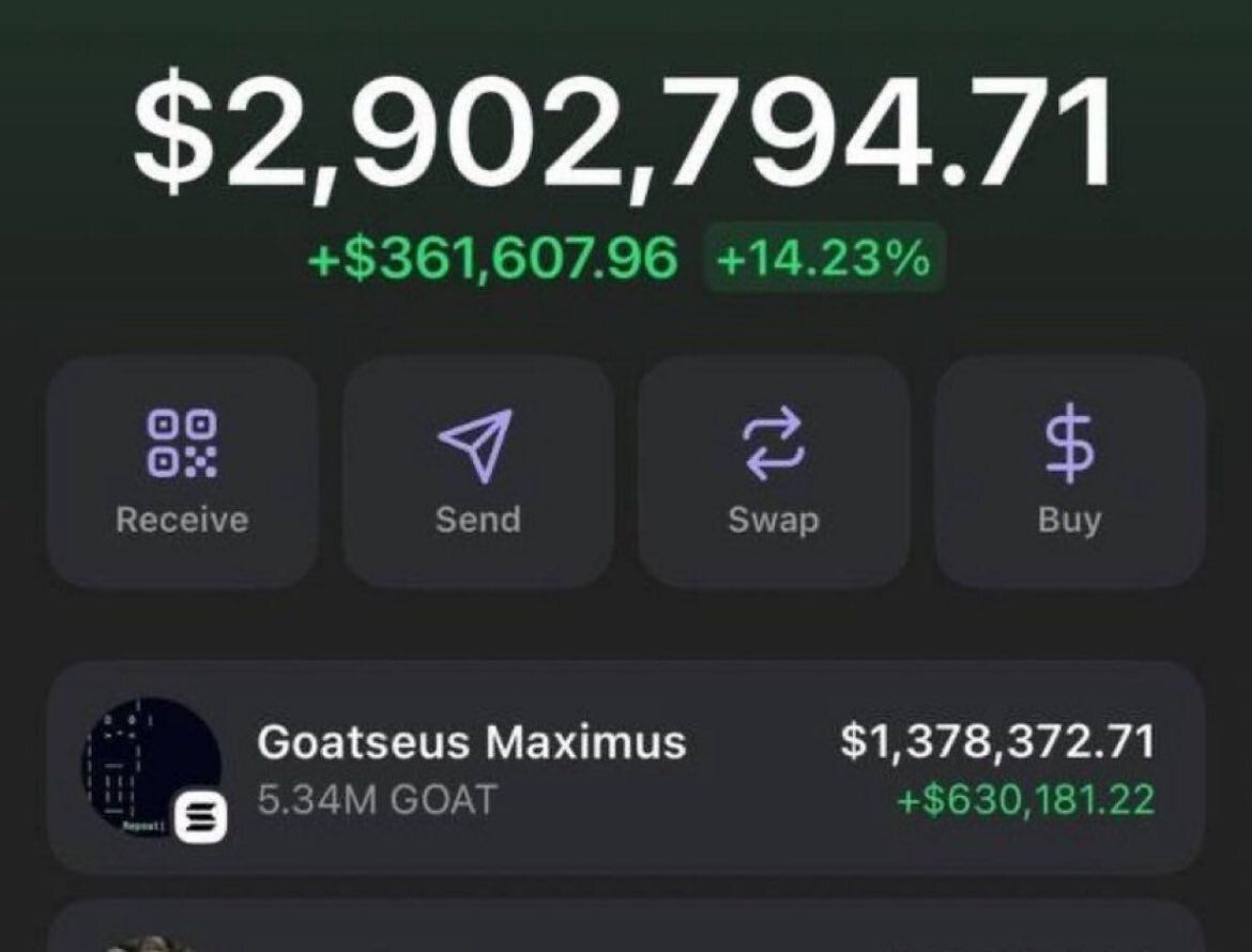 We're giving away 4M $GOAT
1000 lucky people 🚀

To Claim: rocketversearena.com

- follow me and RT
- comment $GOAT and drop your $ETH address below 👇

Winner will be picked in 18 hours

#giveaway #airdrop #AI #Crypto #cryptocurrency #nft #cryptonews #ethereum