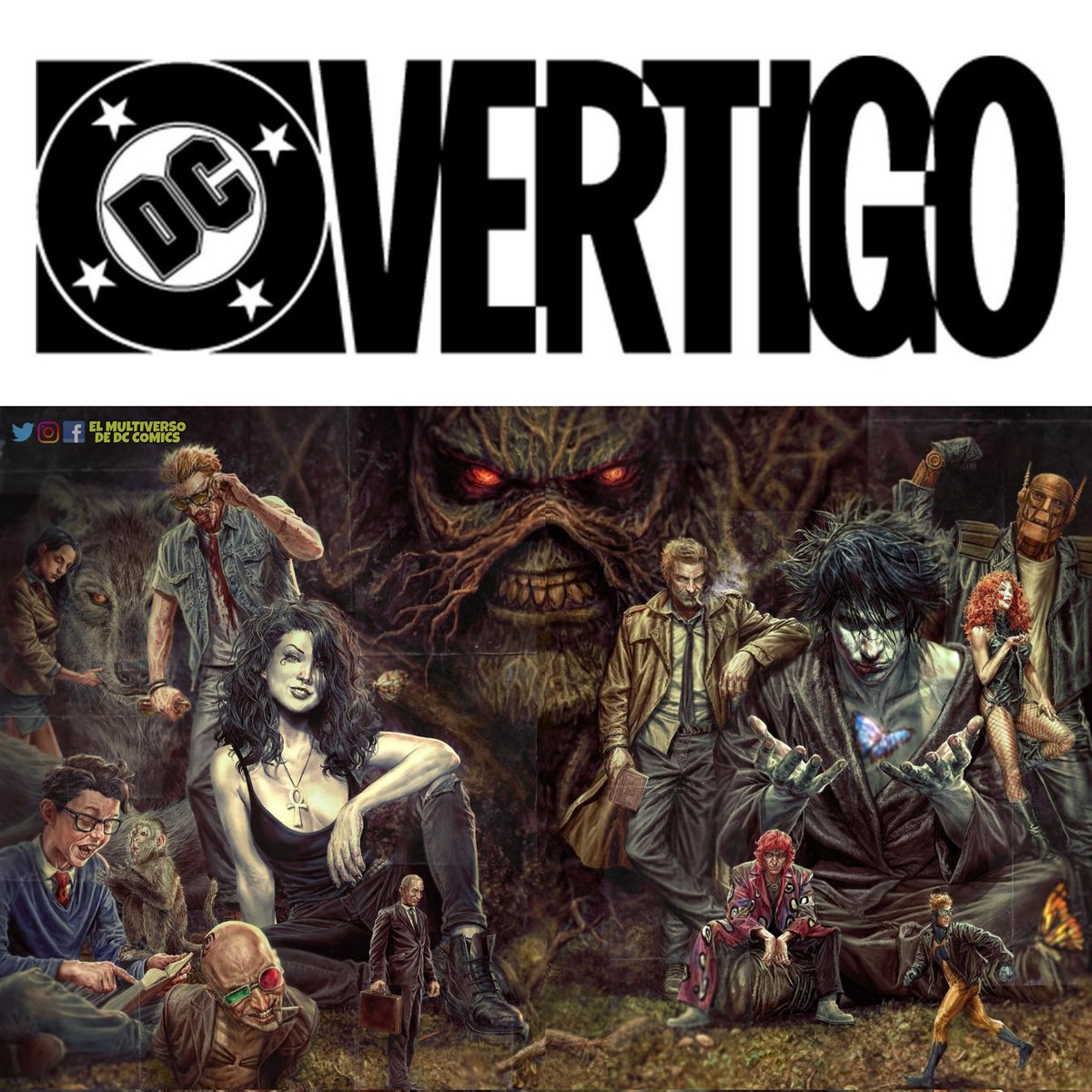 ElMultiversoDC's tweet photo. Después de 5 años se anunció el regreso oficial de la línea editorial VERTIGO.

Chris Conroy, editor de DC Comics dio la noticia, comentando que los títulos se anunciarán próximamente. 

Asimismo, aclaró que el sello Black Label también continúa. https://t.co/f8khntSgo9