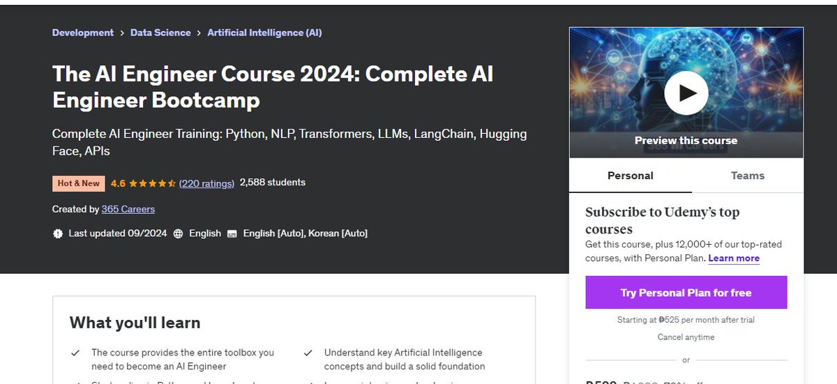 files6746's tweet photo. The AI Engineer Course 2024: Complete AI Engineer Bootcamp

https://t.co/CmcA5I3wfC

Key For Invitation

https://t.co/Ex4yFLduzx https://t.co/l0euTKU8Pb