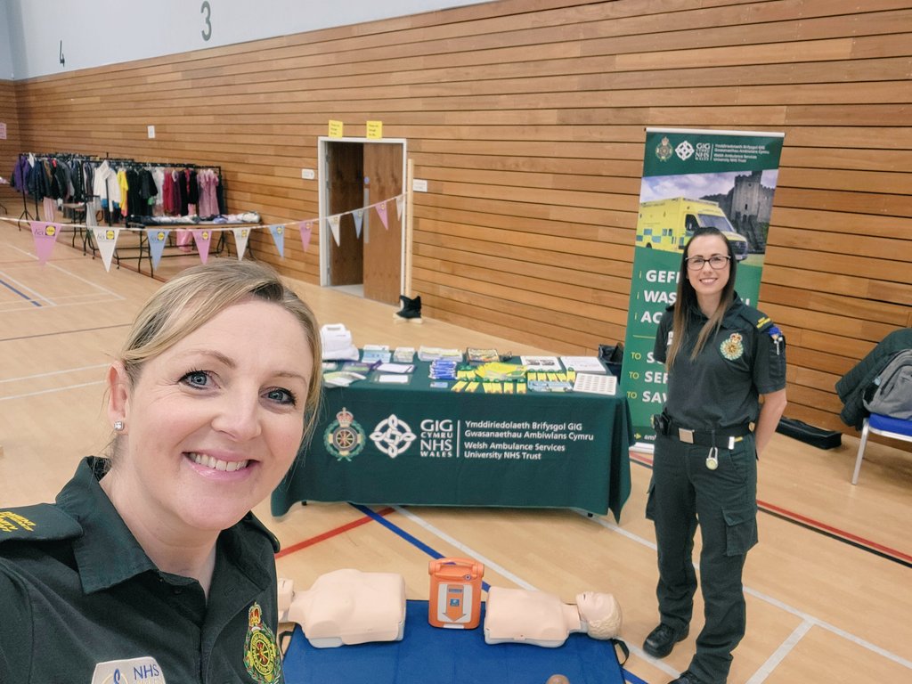 Delighted to support the <a href="/NCTcharity/">NCT</a> nearly new sale at <a href="/LCGymSwansea/">LC Gym Swansea</a> today! We're here 10am-1pm with Sioned, CFR, ready to listen to your experiences, share info on the #Pharmacy common ailment scheme, 111 &amp; more. Learn about #CPR, #defib &amp; how to help someone who's choking.