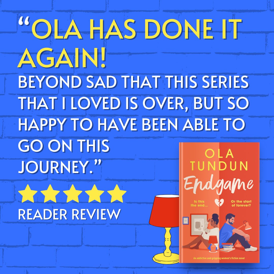 💔 Ambitious workaholic + charming bad boy = perfect match? 

Find out if Ariella and Caleb's story ends in heartbreak or HAE!

🤩  Start reading Endgame by <a href="/olatundunx/">Ola Tundun</a> today: geni.us/383-rd-two-am

#chicklit #contemporaryromance #womensfiction