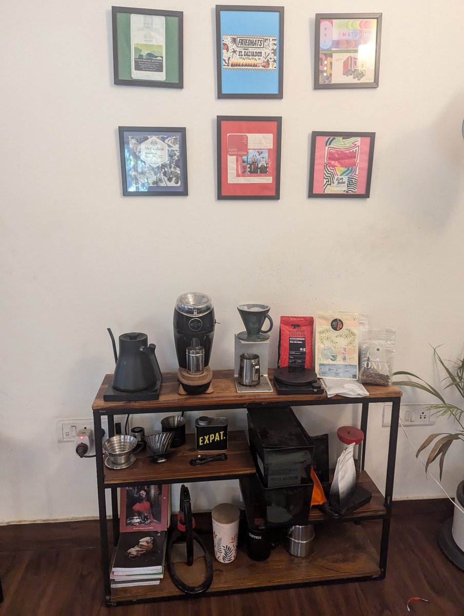 All the beer money is now going to buying expensive coffee beans from  roasters across the globe. I cannot express the joy I get whenever I brew a cup of coffee. It's priceless. ☕