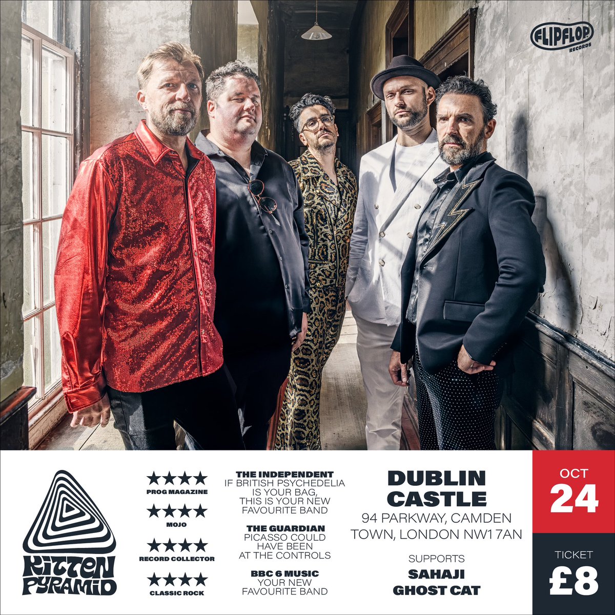 Not long now until our gig at <a href="/DublinCastle/">The Dublin Castle</a> with <a href="/SAHAJiOfficial/">SAHAJi</a> on Thurs Oct 24 Tickets: wegottickets.com/event/619710#t…