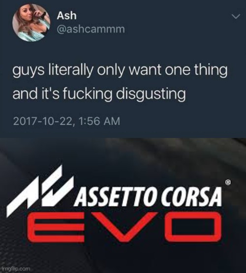 _mrgit's tweet image. Especially if you've just been to the expo. 😁

Also, we had the #beACC hashtag for Assetto Corsa Competizione, so it's obviously time to use a new one. ;)

#beACE #AssettoCorsaEvo #simracing