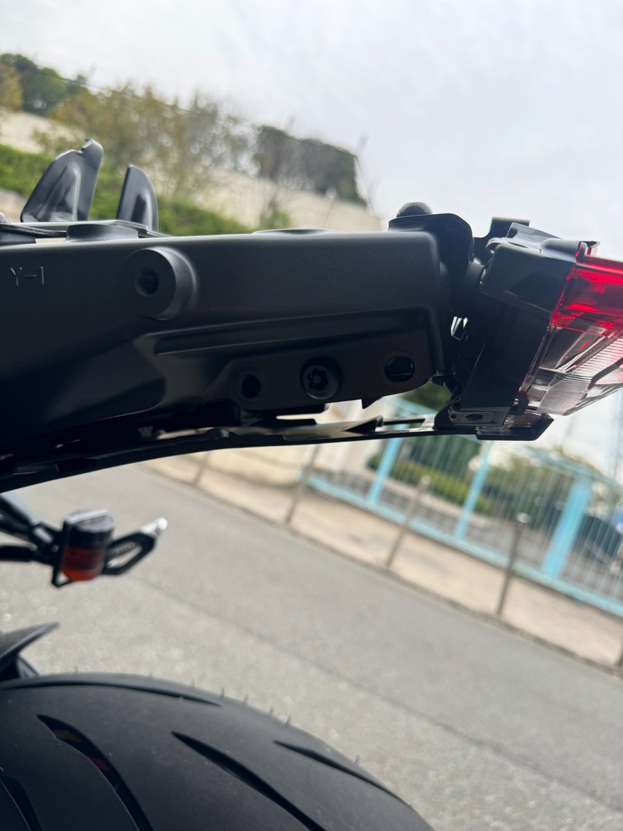 YMCK_Component's tweet photo. 2024年以降のMT09後期モデルフェンダーレスキット開発中です！
来月中には販売開始できると思います😃

#ymck
#ymckcomponent
#mt09 
#MT09SP https://t.co/FVZ1qp1XJS