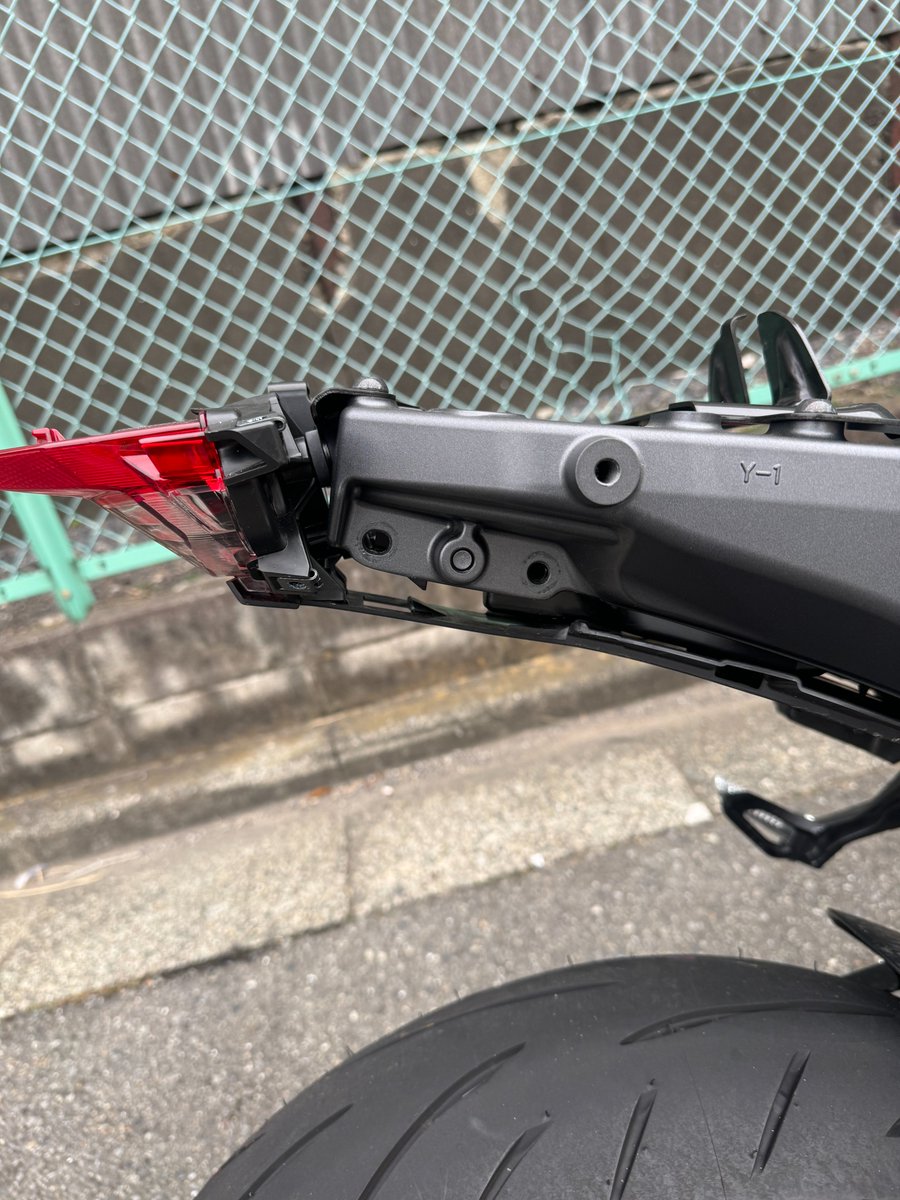 YMCK_Component's tweet photo. 2024年以降のMT09後期モデルフェンダーレスキット開発中です！
来月中には販売開始できると思います😃

#ymck
#ymckcomponent
#mt09 
#MT09SP https://t.co/FVZ1qp1XJS