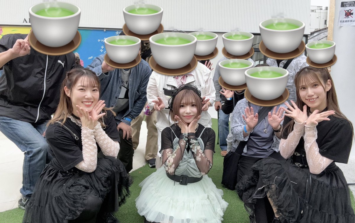 Annnnna_no_sora's tweet photo. 初静岡ありがとうございましたー💖
初めての場所でも会いに来てくれたり待っててくれる人がいるのは本当に幸せです🤗✨️
気にかけてくれてたメンバーもありがとう🥹💖静岡も沢山来れるようになったらいいな☺️！ 
リサ先生とSHIORI.さんも今日も最高のサポートして下さいました🫶
衣装は珍しく黒っ🖤💚 https://t.co/oA8nFO7Nmt
