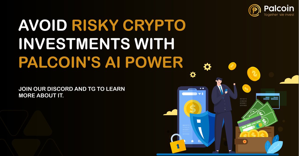 Avoid Risky Crypto Investments with Palcoin's AI Power 🛡️

Worried about risky crypto investments? 

With Palcoin’s AI-driven approach, you can invest confidently. Our advanced AI filters out high-risk ventures, ensuring you only invest in promising, high-potential startups.