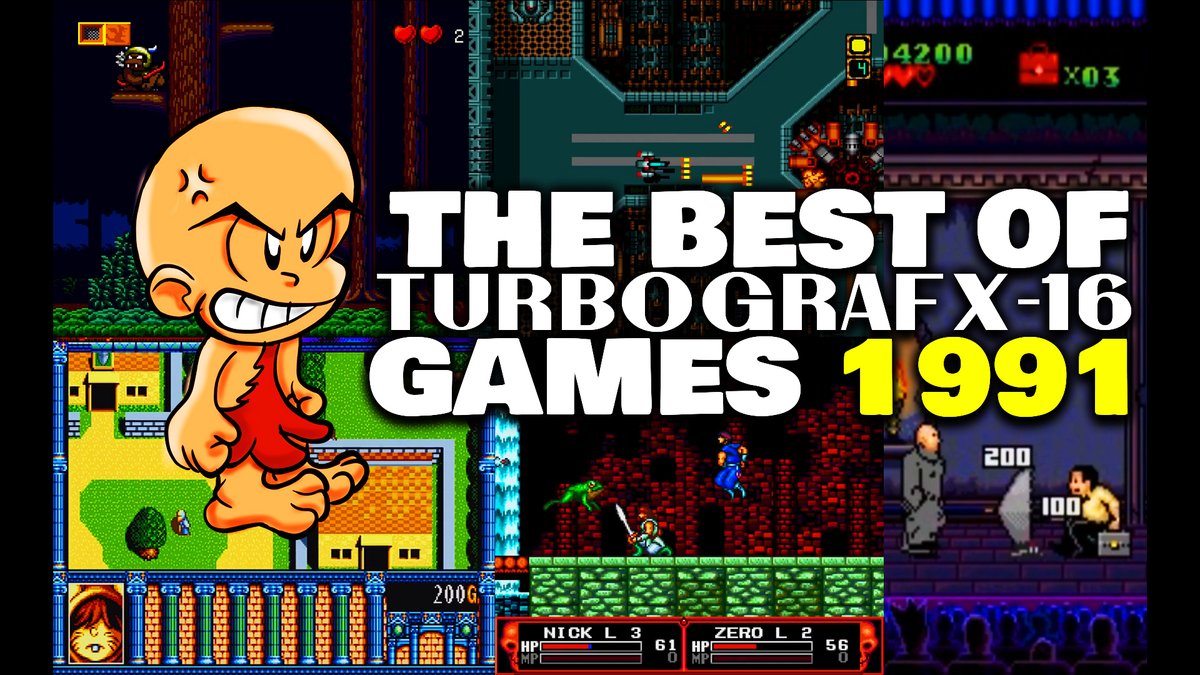 Best TurboGrafx-16 Games in 1991
youtu.be/d9c8AMF1t90