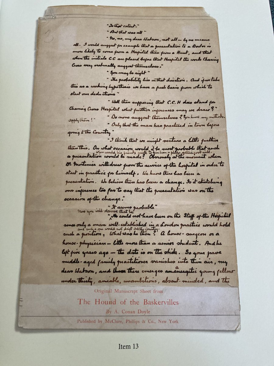 My Arthur Conan Doyle Collection tweet media