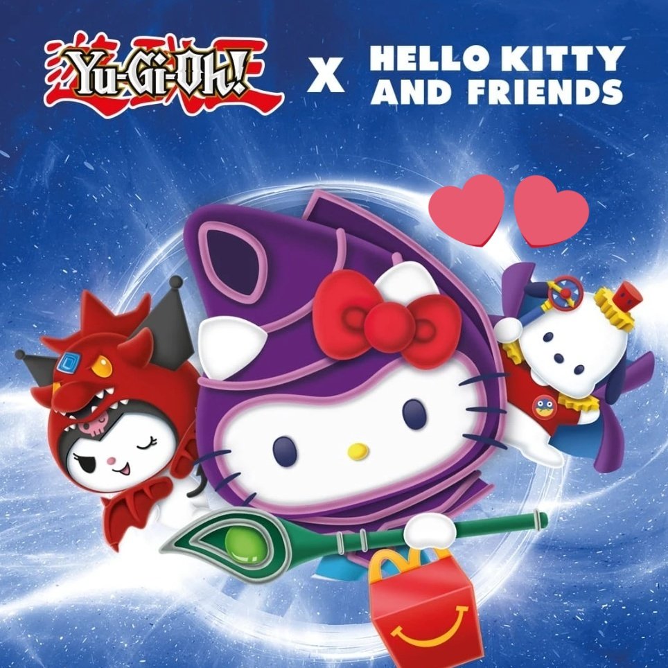 中島健人使用】マクドナルド シナモロールx遊戯王ブルーアイズホワイト