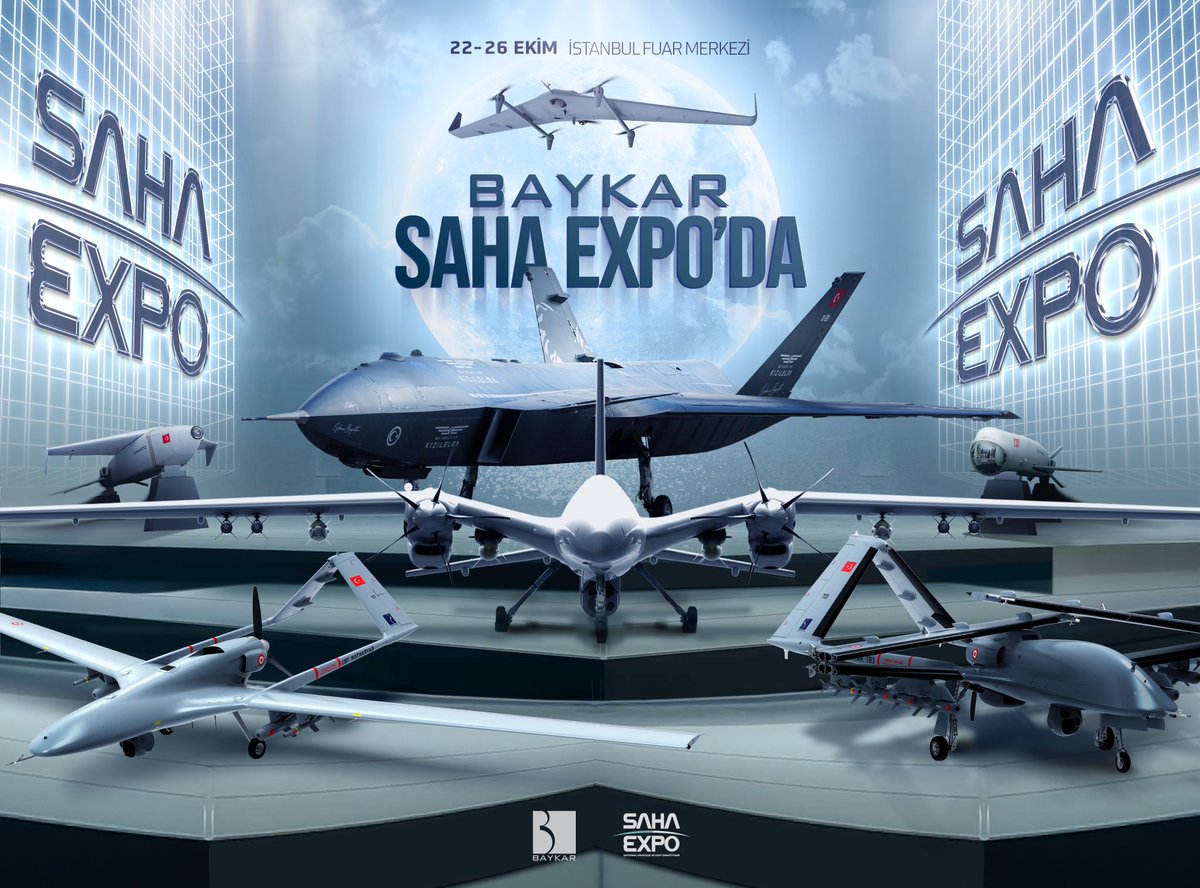 TurkishCentury's tweet photo. We nominate 🇹🇷@BaykarTech as the one Earth company whose weapons are the most likely to evolve into the Imperial Star Fleet. Check'em out at #SahaExpo on Oct 25! #BaykarTech @selcuk ✨ https://t.co/VIvJw5DGCe