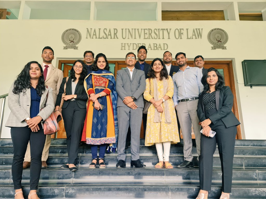 rumaizaIRS's tweet photo. Fond memories from the NALSAR campus at Hyderabad.
Congrats to my fellow batchmates who received their degrees too! @riteshsingh43 https://t.co/SKa7A9hOBs